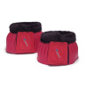 Zwarte schapenvacht springschoenen Arma Shires - Roze