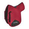 Tapis de selle Numnah Performance Shires - Rouge foncé
