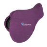 Couvre selle polaire Shires - Prune