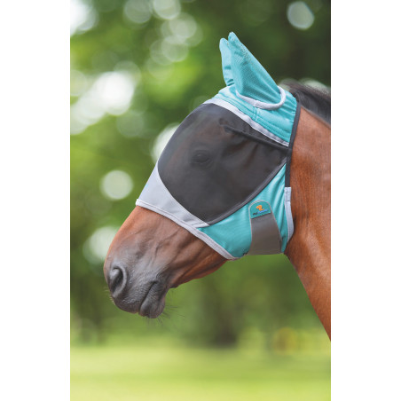 Shires FlyGuard Pro Deluxe vliegenmasker met oren