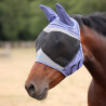 Shires FlyGuard Pro fijnmazig anti-vliegenmasker met oren - Lichtblauw