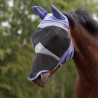 Shires FlyGuard Pro fijnmazig anti-vliegmasker met oren en neus - Lichtblauw