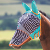 Shires FlyGuard Pro ZEB-TEK vliegenmasker - Zebraprint