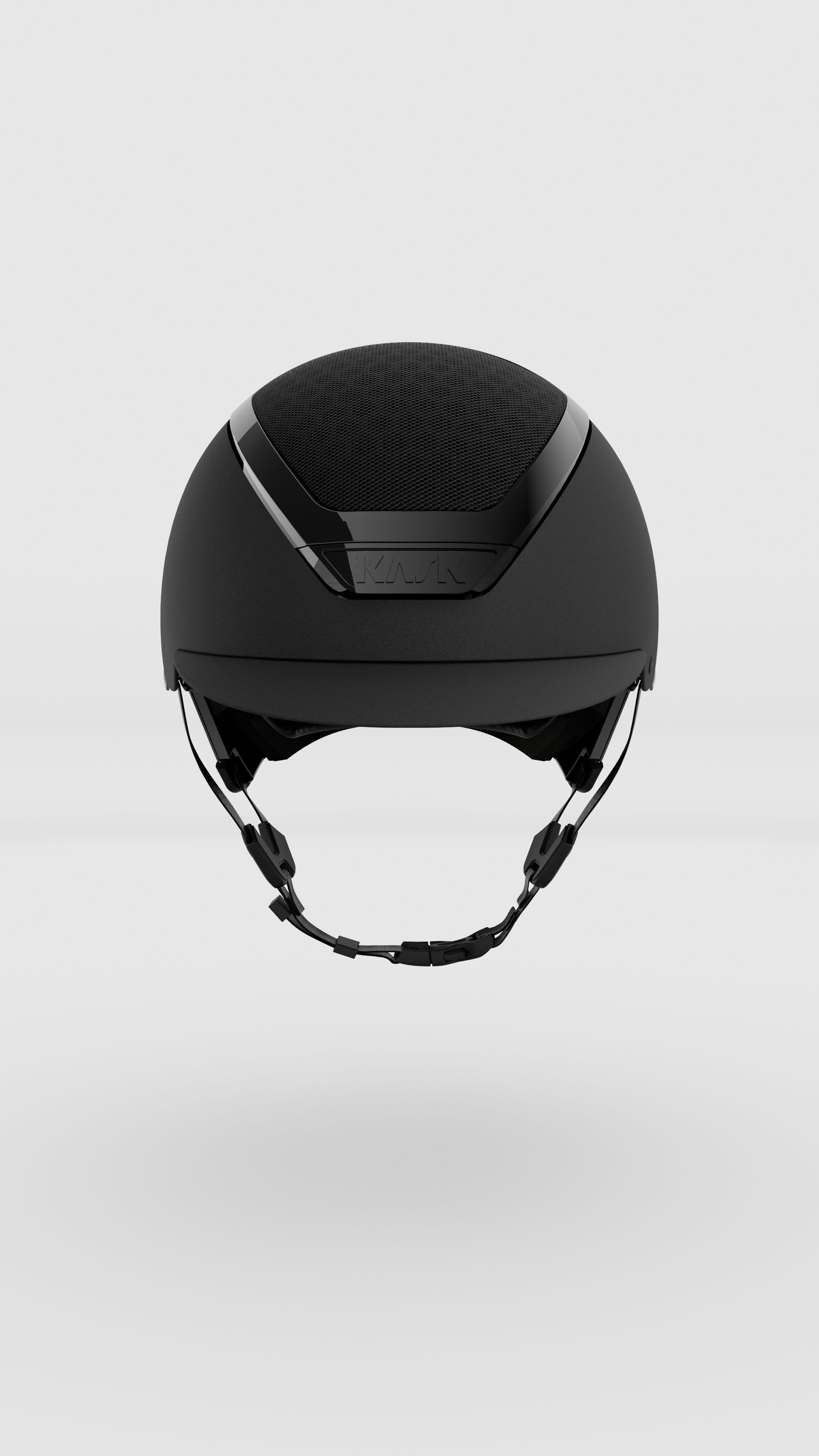 Kask Dogma Chrome helm lichtbruine kinriem Marine Marineblauw