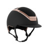 Kask Dogma Chrome Swarovski Carpet-kap met klinknagels - Zwart / everyrose