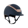 Casque Kask Dogma Chrome Swarovski Carpet rivet - Marine / everyrose