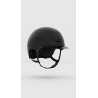 Kask Kooki helm met lichtbruine kinriem - Glanzend zwart