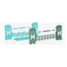 Ensemble de sauts LeMieux Toy Pony - Azure / sage / blanc
