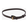 Noseband LeMieux Kudos - Havane / laiton