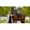 Tapis de dressage LeMieux Square tissu mesh Air-Tek - Noir