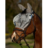 Weatherbeeta ComFiTec Hexi Shield Ride vliegenmasker - Zilver