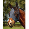 Masque anti-mouches Weatherbeeta ComFiTec Deluxe Stretch avec oreilles - Noir / charbon de bois