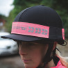 Bandeau de bombe Shires Equi-Flector® - Rose vif