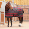 Couverture d'écurie Plus 200 Shires Tempest - Tartan rouge