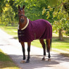Couverture polaire Deluxe Shires - Noir cerise