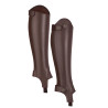 Leren chaps voor volwassenen Shires Moretta - Bruin