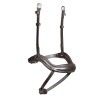 Ergonomische Franse neusriem Shires Velociti Lusso - Havana
