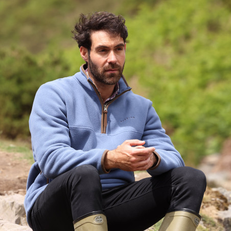 Heren half-zip fleece Shires Aubrion Core
