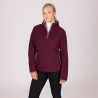 Polaire demi-zip Core Shires Aubrion - Bordeaux