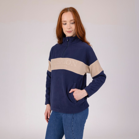 Polaire quart de zip Equestrian Shires Aubrion