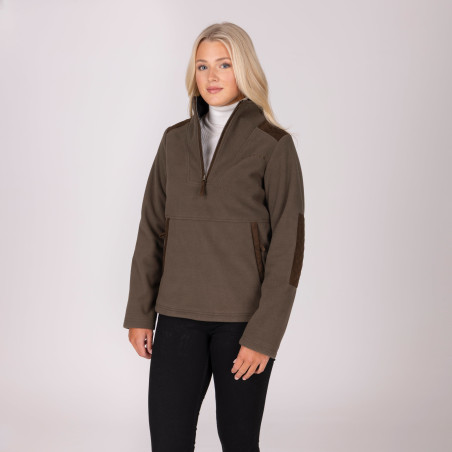 Uniseks Heritage kwart-zip fleece Shires Aubrion