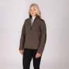 Polaire quart de zip Heritage unisexe Shires Aubrion - Olive foncé