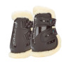 Protège-boulets Carbon Pro SupaFleece Shires Arma - Marron