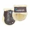 Protège-boulets Carbon SupaFleece Shires Arma - Marron