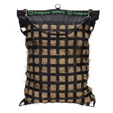 Shires FreeGraze Deluxe hooizak van singelband