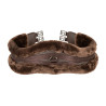 Sangle anatomique SupaFleece Shires Arma - Marron