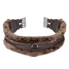 Shires Arma SupaFleece elastische contour singel - Bruin