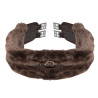 Sangle Contour SupaFleece Shires Arma - Marron