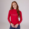 Lange mouwen onderlaag Equestrian Shires Aubrion - Donkerpaars