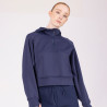 Shires Aubrion React kwart-zip hoodie - Middernacht