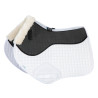 Shires Arma Soft Grip springzadelpad - Wit