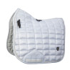Tapis de selle de dressage Eltar Satin Shires Arma - Blanc