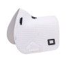Tapis de selle numéroté Shires Arma - Blanc