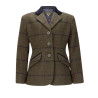 Shires Aubrion Saratoga kinderjas - Spargroene ruiten