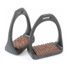 Étriers Reflex Shires Compositi - Marron
