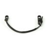 Nepketting van rond leer Shires Velociti Gara - Zwart