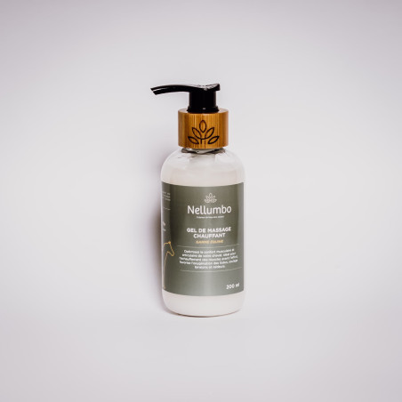 Verwarmende massagegel Nellumbo