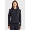Sweat zippé Harcour Clarianne femme - Noir