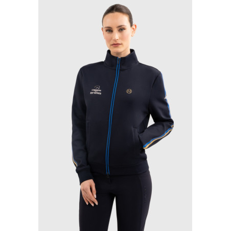 Sweatshirt zippé Budapest Unisex EEF x Harcour