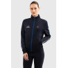 Sweatshirt zippé Budapest Unisex EEF x Harcour - Marine