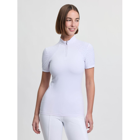LeMieux wedstrijdpolo met korte mouwen Brilliance Verity dames