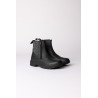 Boots jodhpur Horze Sporty cuir végan éléments effet cristal - Noir