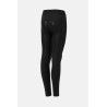 Legging d’équitation Horze Maia Young Rider à fond intégral - Noir