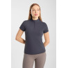 Dames training T-shirt Horze Emmie cooling met korte mouwen - Marine odyssee