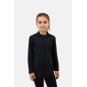T-shirt d'entrainement Horze Young Rider rafraîchissant Emmie manches longues - Noir