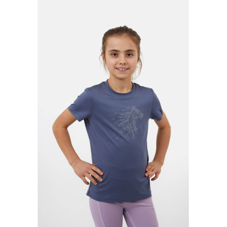 T-shirt Horze Wilda Young Rider met korte mouwen